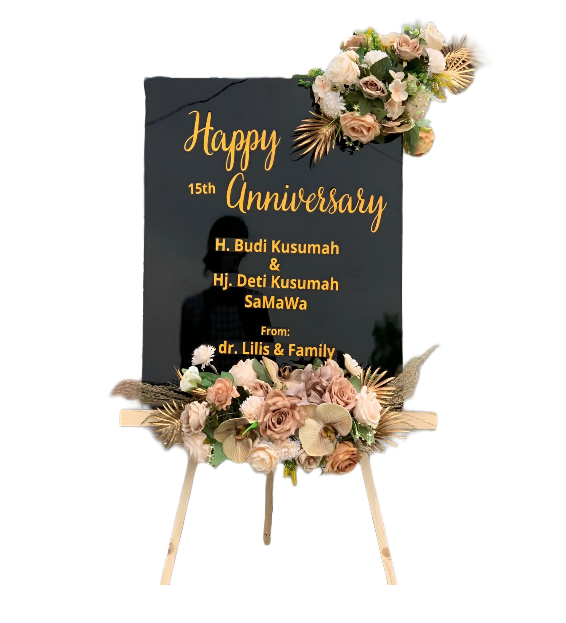 Papan Bunga Akrilik Sipatana