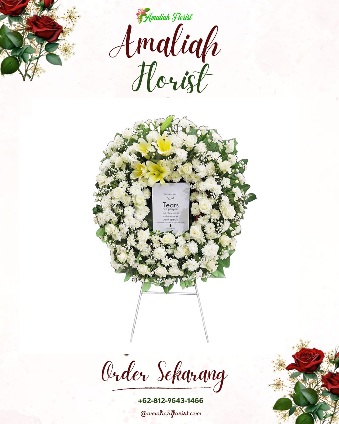 Krans Bunga Duka Sipatana