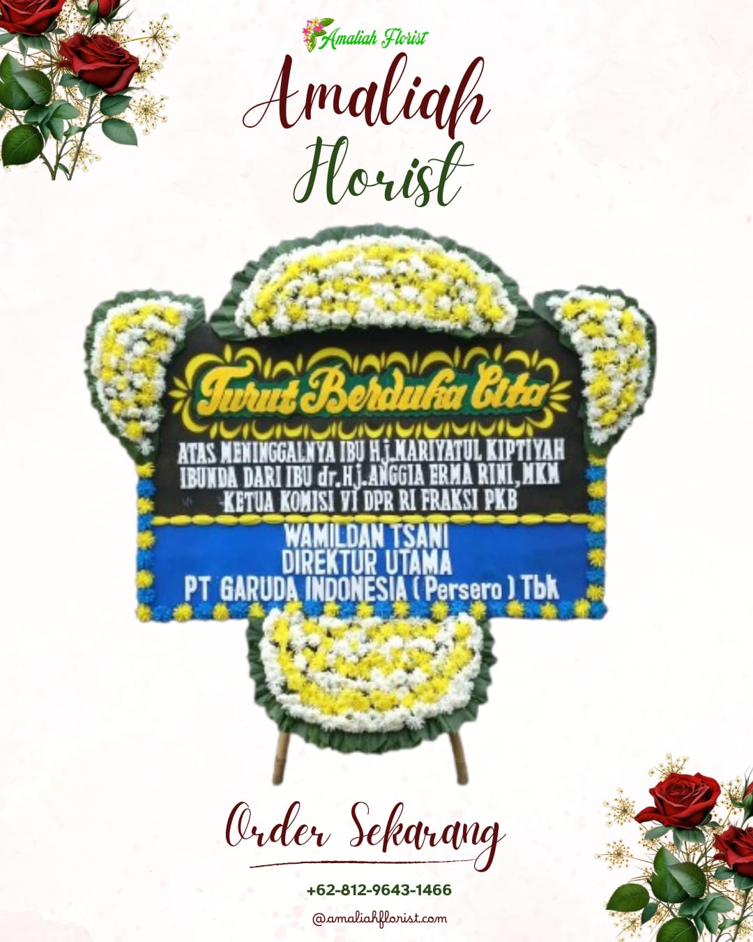 Papan Bunga Duka Sipatana